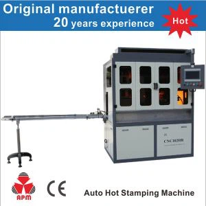 دستگاه مهر زنی فویل اتوماتیک بطری شیشه ای